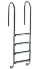 05495 I escalera modelo  muro con peldaños modelo stándard 5 peldaños AISI-304