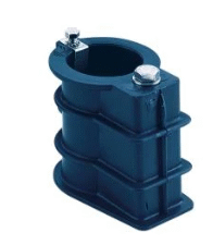 07661 I anclaje escalera piscina  para tubo de Ø 48mm.